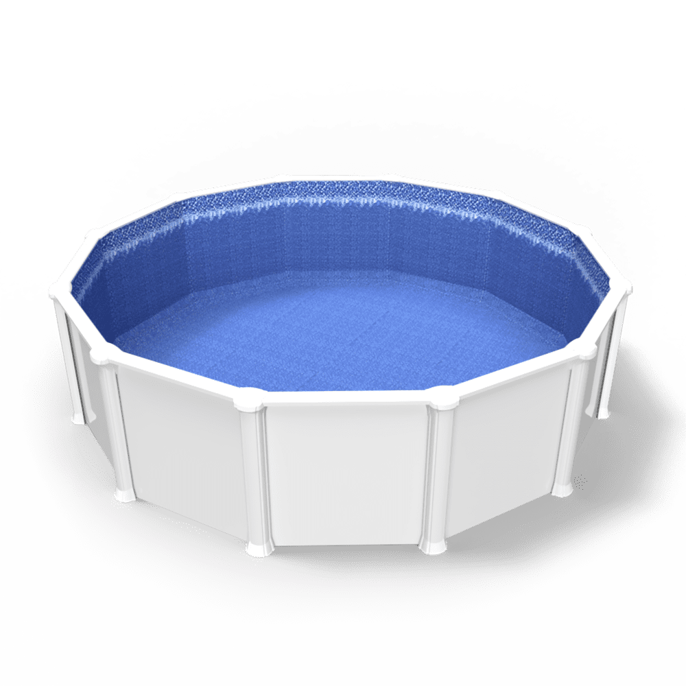 Glimmerglass Overlap Pool Liner in a Round Above Ground Swimming Pool
