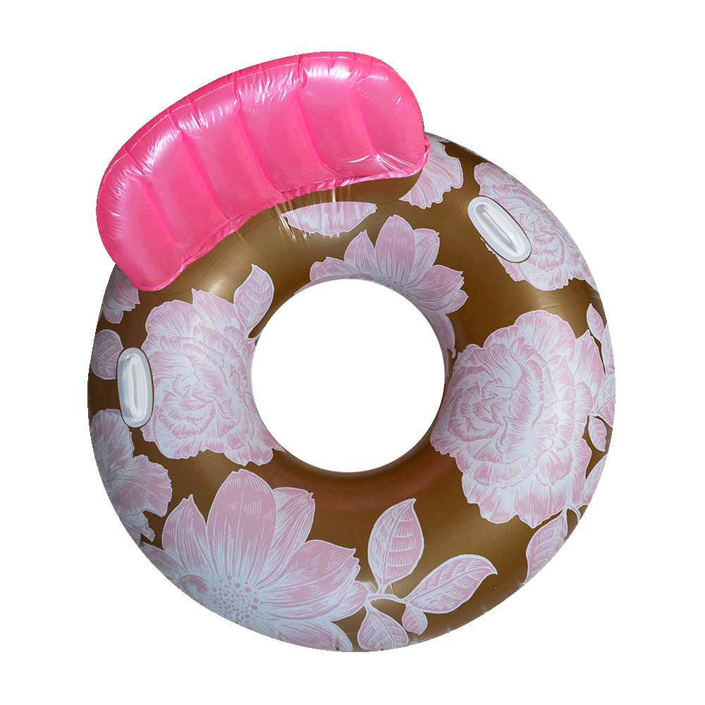 Floral Lounger Swim Ring