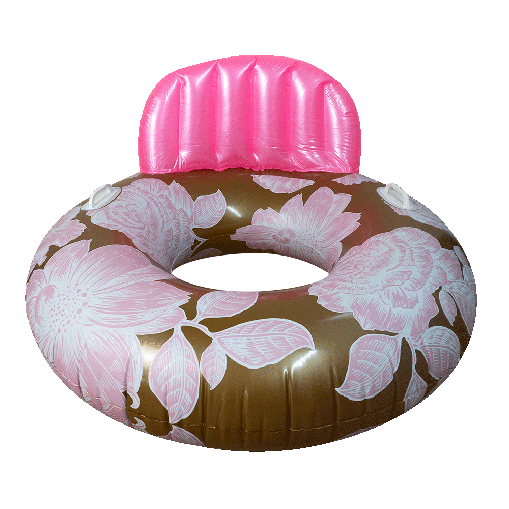 Floral Lounger Swim Ring