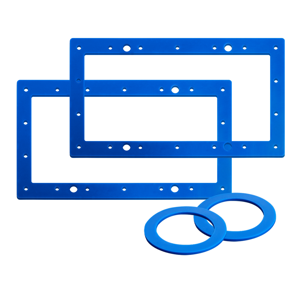 Navy Grip Seal Gasket Kit for Skimmer & Return (4pcs) - Wide Mouth or Square