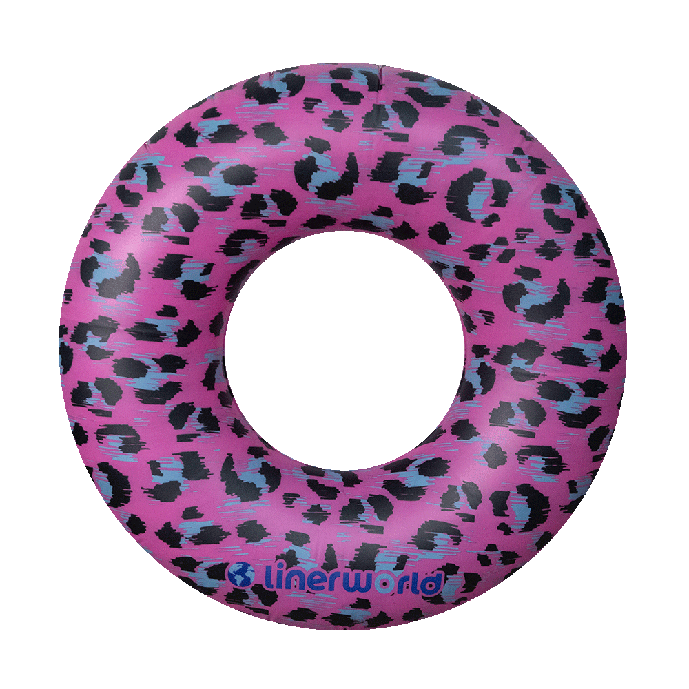 WILD Swim Ring - Leopard Pink or Tan