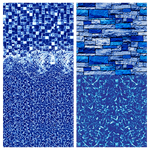 Rectangle Beaded Pool Liner