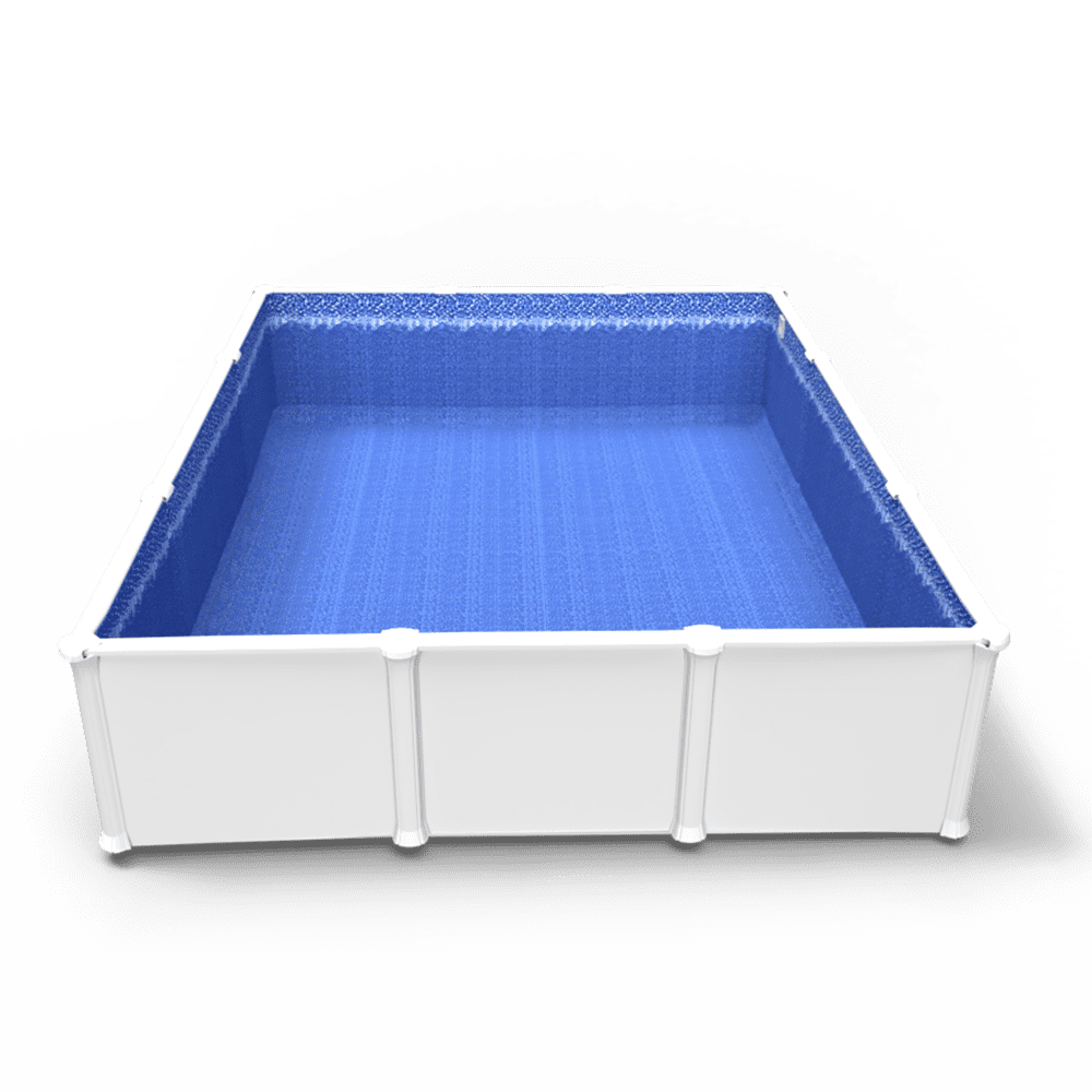 Glimmerglass Beaded Pool Liner in a Rectangle Above Ground Pool