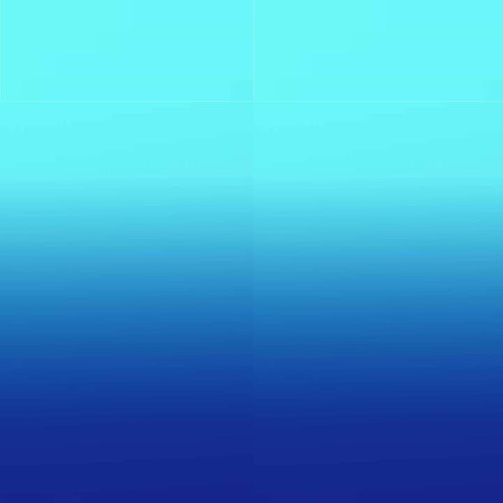 Ombre Sea Overlap Liner with a Blue Ombre Pattern