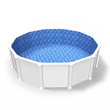 Stoney Creek Overlap Pool Liner in a Round Above Ground Pool