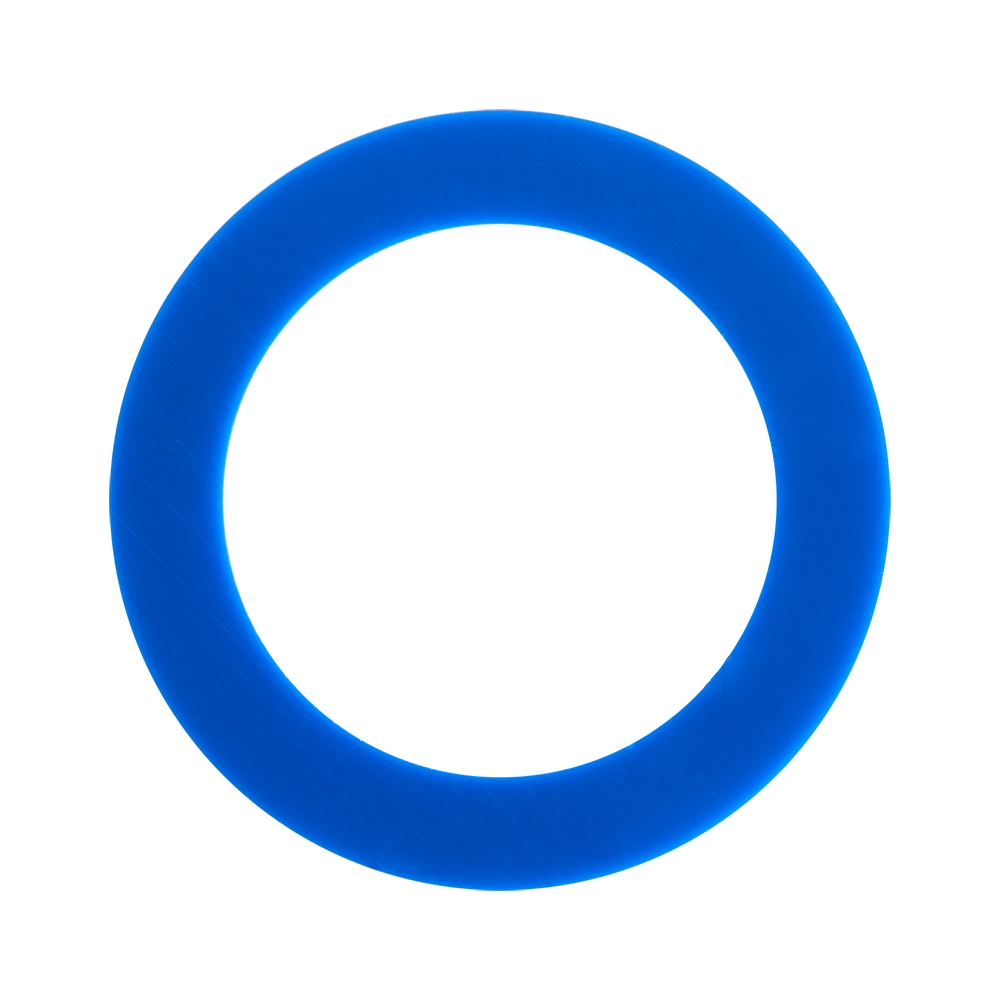 Navy Blue Grip Seal Return Jet Gasket for Standard Above Ground Pool Return Jet