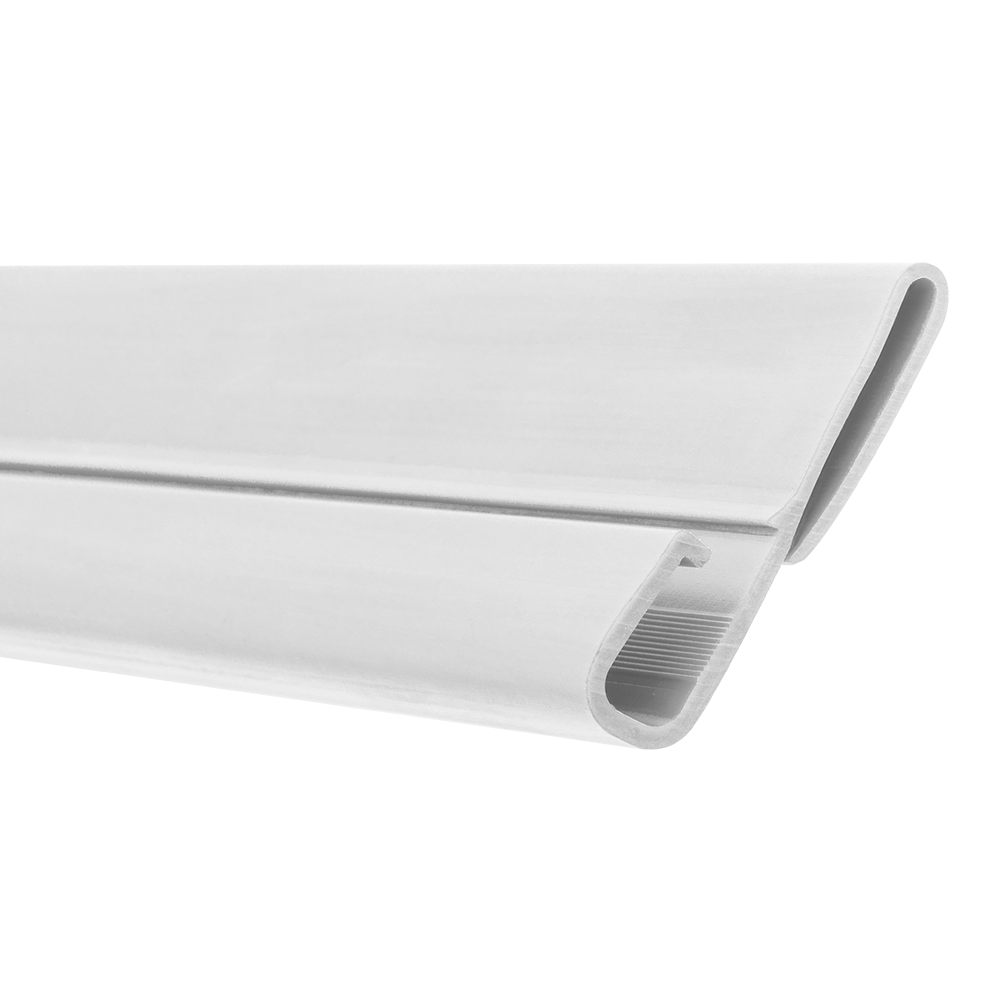 White Bead Receiver for Beaded Pool Liners